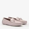 pearlized_calf_leather_bo_3.webp Pearlized Calf Leather Bow Driving Shoes<PEDRO Shop