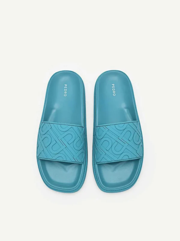 pedro_icon_embossed_slide_1-2.webp Icon Embossed Slide Sandals<PEDRO Store
