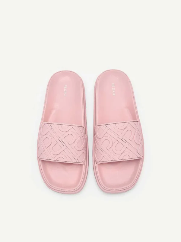pedro_icon_embossed_slide_2-1.webp Icon Embossed Slide Sandals<PEDRO Best