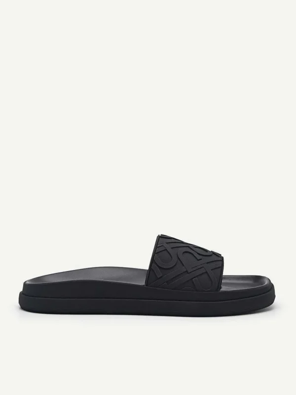Icon Embossed Slide Sandals<PEDRO Discount