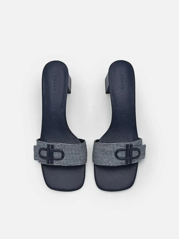 pedro_icon_fabric_heel_sa_3.webp Icon Fabric Heel Sandals<PEDRO Cheap