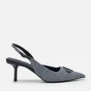 Icon Fabric Pointed Slingback Pumps<PEDRO Best Sale