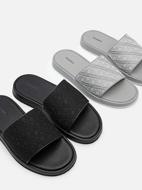 Icon Jacquard Slide Sandals<PEDRO Best Sale