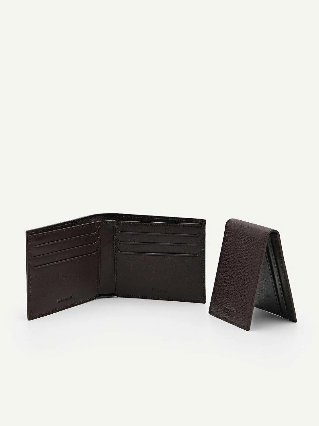 pedro_icon_leather_bifold_0-3.webp Icon Leather Bi-Fold Wallet With Insert<PEDRO Flash Sale