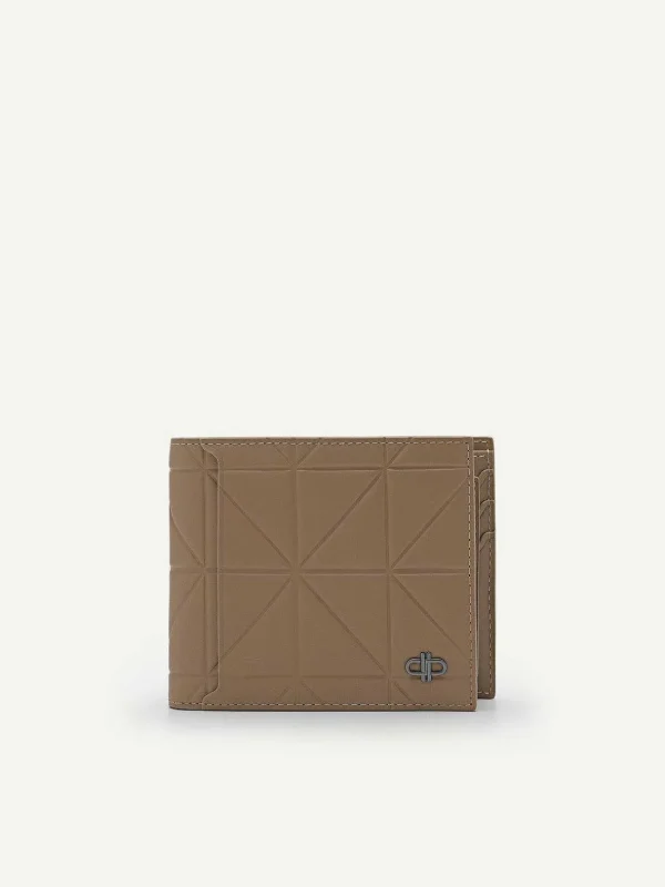 Icon Leather Bi-Fold Wallet In Pixel<PEDRO Outlet