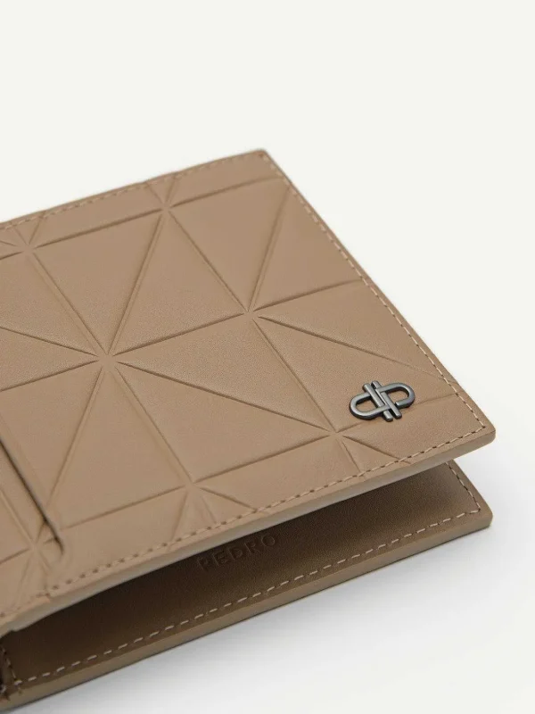 Icon Leather Bi-Fold Wallet In Pixel<PEDRO Outlet