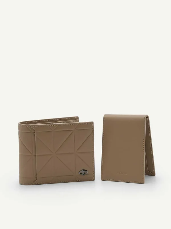 Icon Leather Bi-Fold Wallet In Pixel<PEDRO Outlet