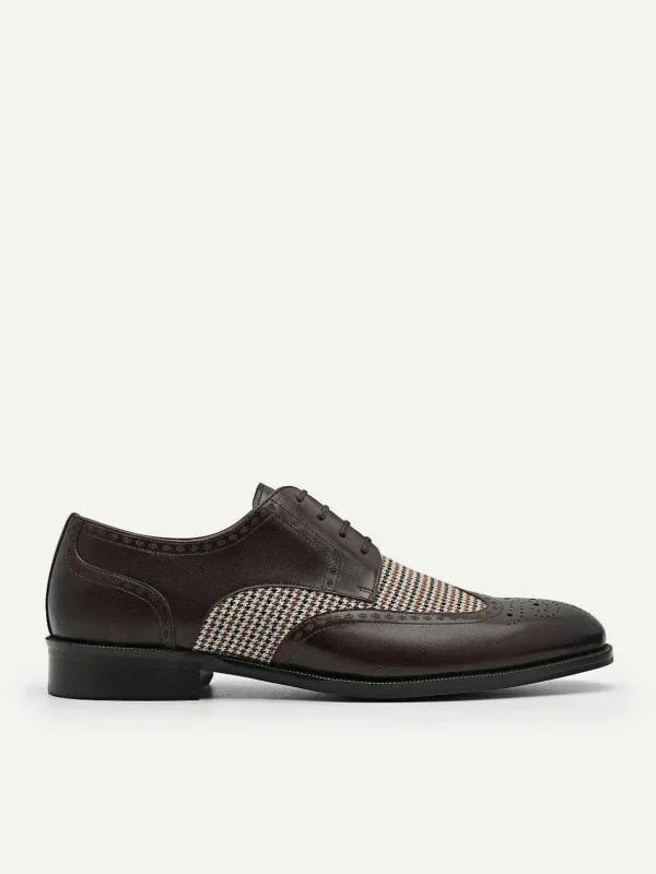 Icon Leather Brogue Derby Shoes<PEDRO Hot