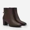 Icon Leather Heel Boots<PEDRO Fashion