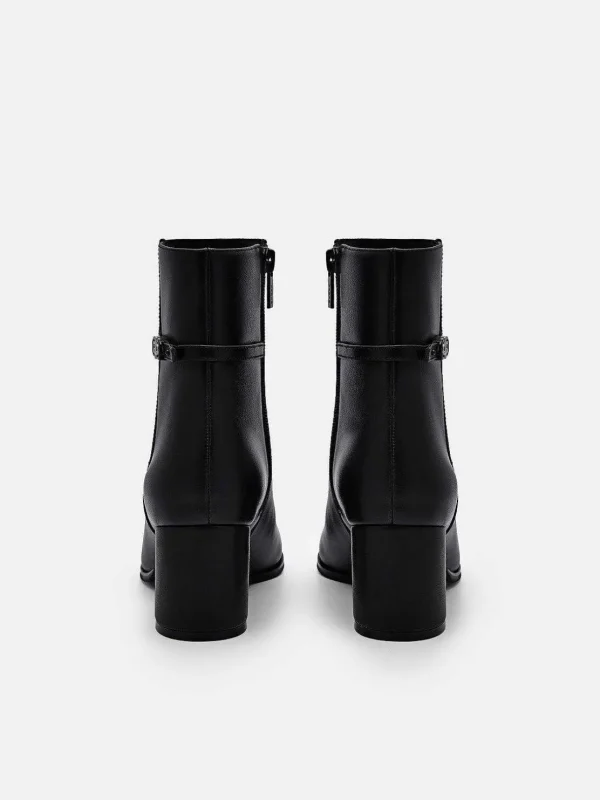 Icon Leather Heel Boots<PEDRO Fashion