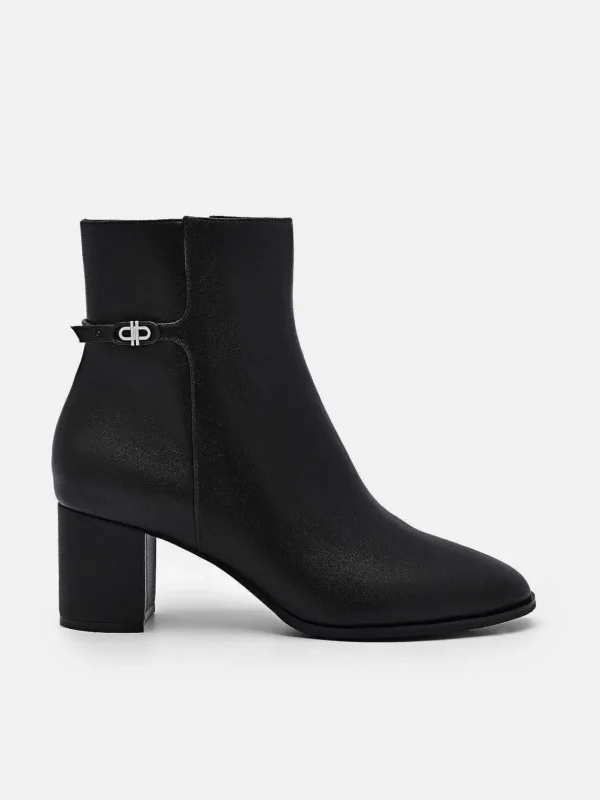 Icon Leather Heel Boots<PEDRO Fashion