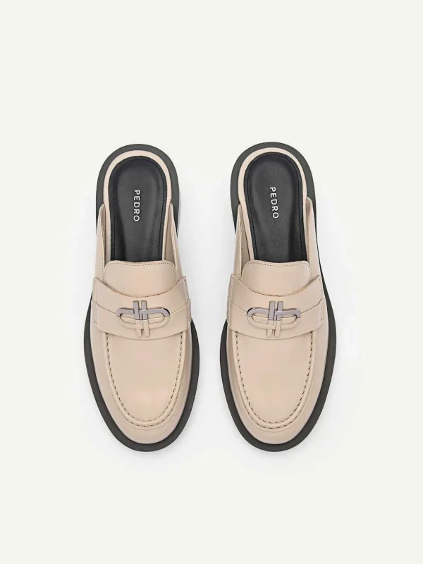 pedro_icon_leather_mules_3.webp Icon Leather Mules<PEDRO Discount