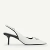 Icon Leather Pointed Slingback Pumps<PEDRO Outlet