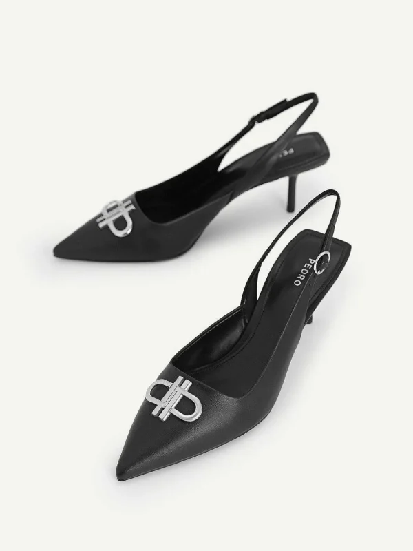 pedro_icon_leather_pointe_1-1.webp Icon Leather Pointed Slingback Pumps<PEDRO Cheap
