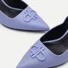 Icon Leather Pointed Slingback Pumps<PEDRO Best