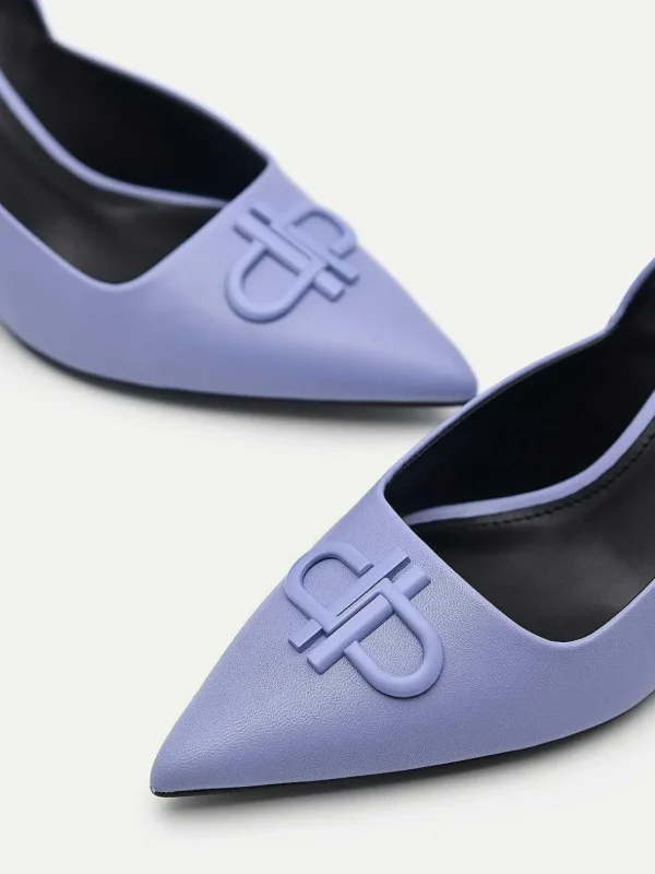 Icon Leather Pointed Slingback Pumps<PEDRO Best
