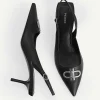 Icon Leather Pointed Slingback Pumps<PEDRO Cheap