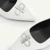 Icon Leather Pointed Slingback Pumps<PEDRO Outlet