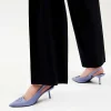 Icon Leather Pointed Slingback Pumps<PEDRO Best