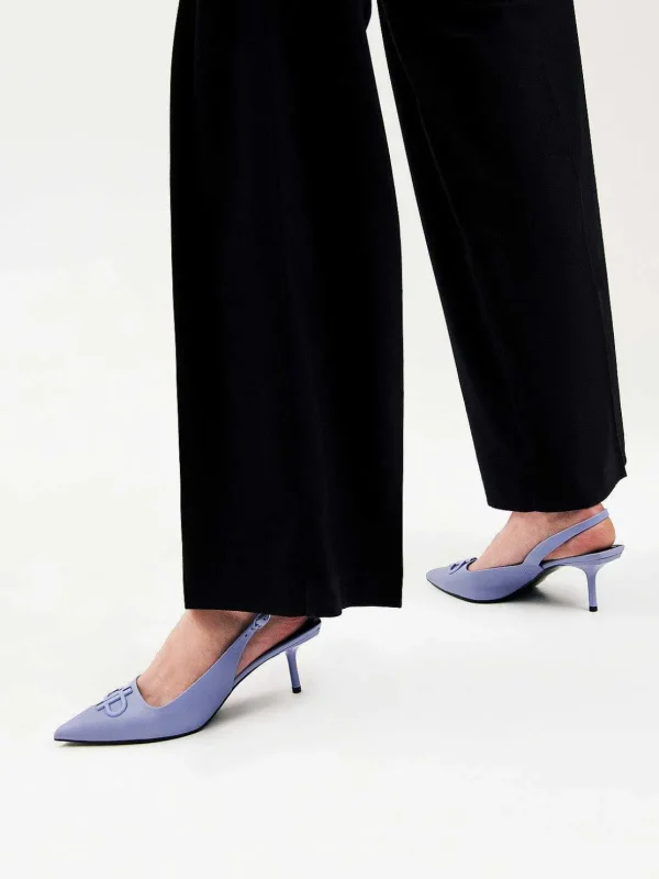 Icon Leather Pointed Slingback Pumps<PEDRO Best