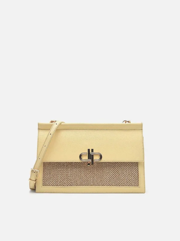 pedro_icon_leather_should_3-7.webp Icon Leather Shoulder Bag<PEDRO Hot