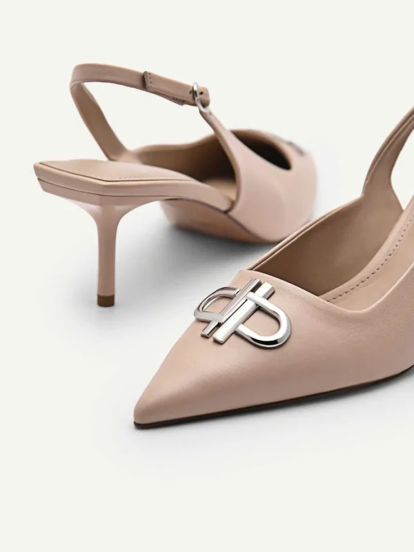 pedro_icon_leather_slingb_2.webp Icon Leather Slingback Pumps<PEDRO Best