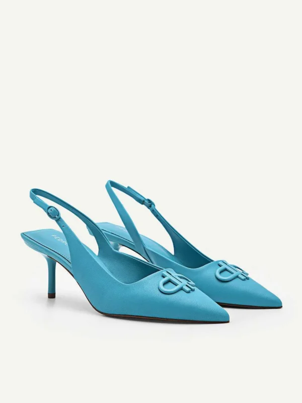 Icon Leather Slingback Pumps<PEDRO Shop
