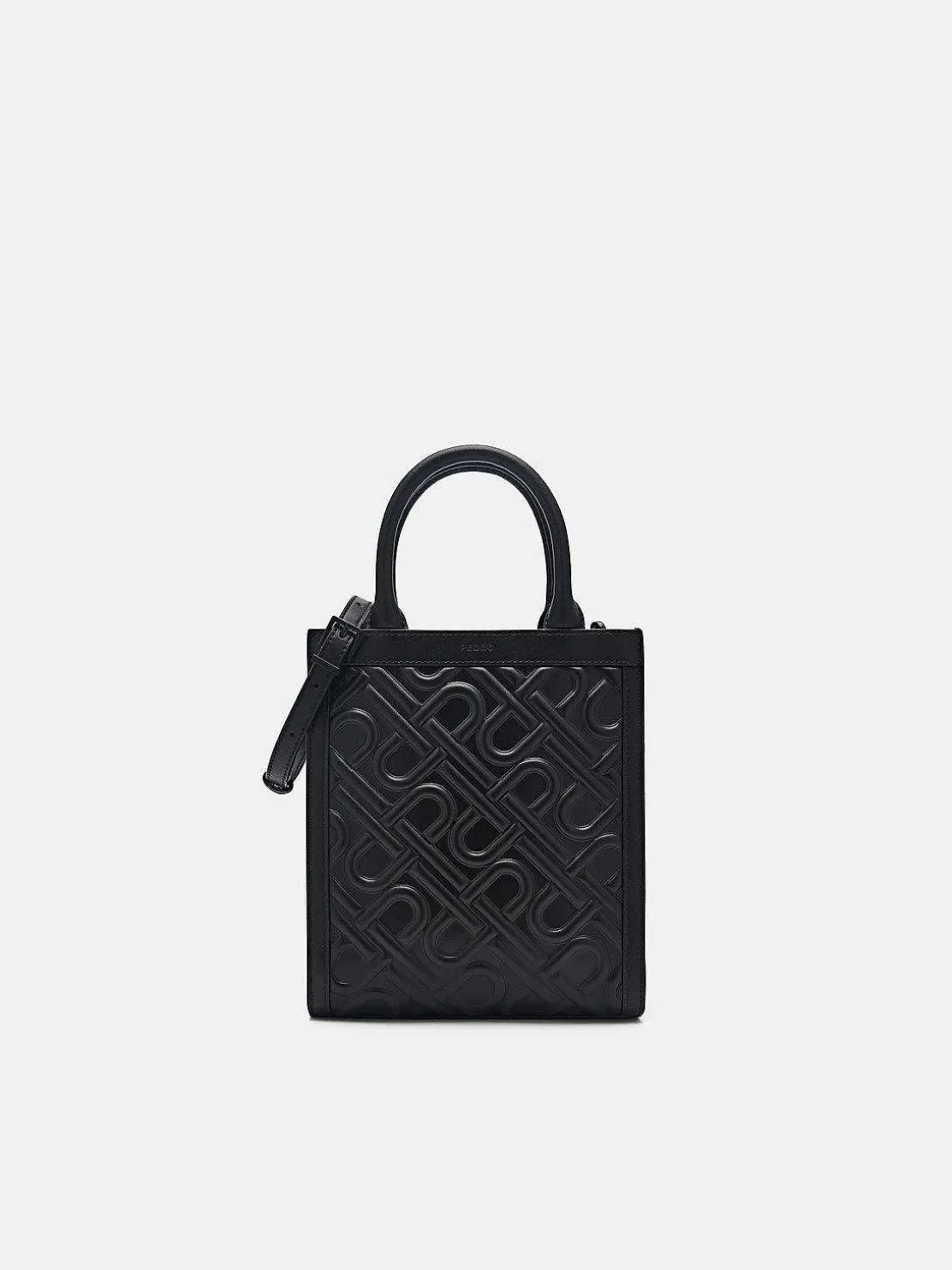 pedro_icon_leather_tote_b_0-3.webp Icon Leather Tote Bag<PEDRO Cheap