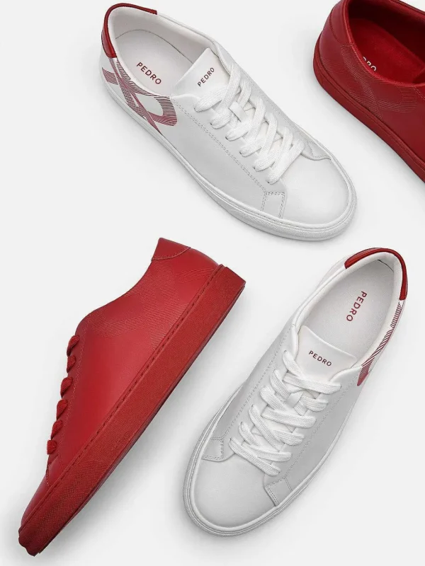 Icon Ridge Leather Sneakers<PEDRO Clearance