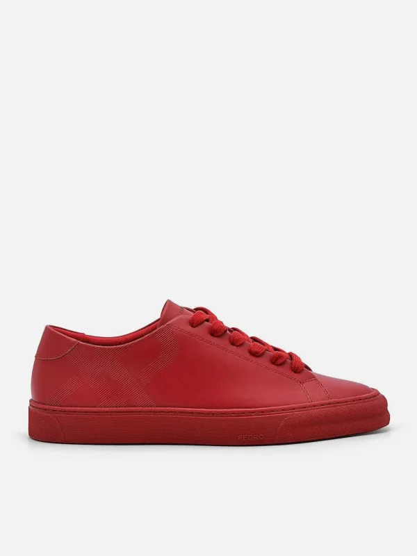 Icon Ridge Leather Sneakers<PEDRO Clearance