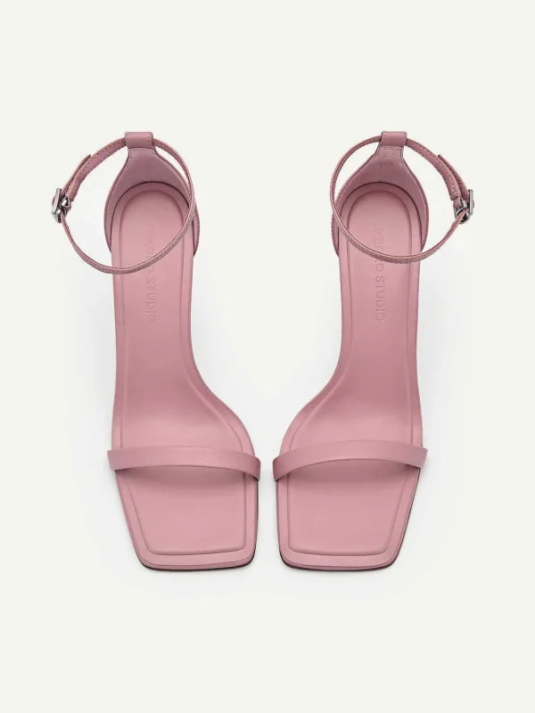 Studio Donna Leather Heels<PEDRO Best Sale