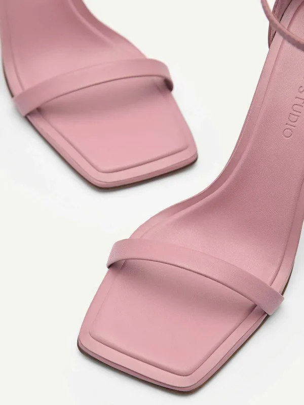Studio Donna Leather Heels<PEDRO Best Sale