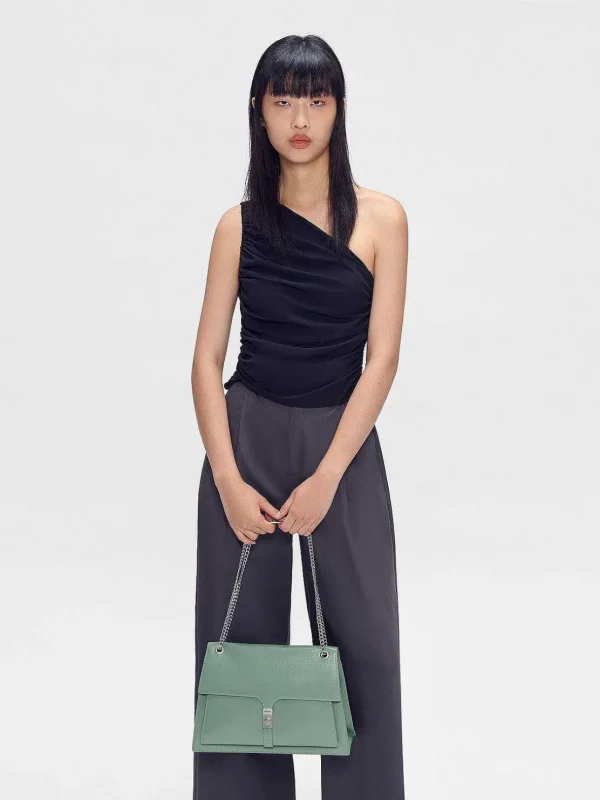 Studio Farida Leather Shoulder Bag<PEDRO Sale