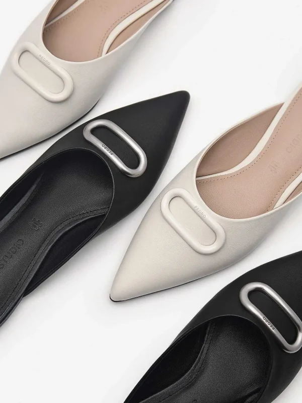 Studio Kate Leather Mules<PEDRO Cheap