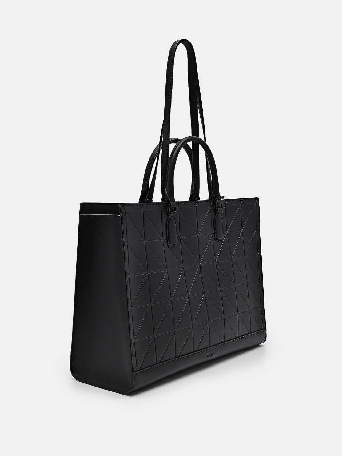 pedro_studio_leather_pixe_0-1.webp Studio Leather Pixel Tote Bag<PEDRO Store