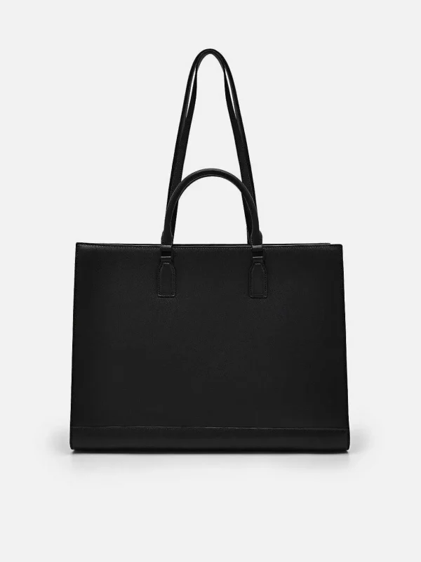 pedro_studio_leather_pixe_2-1.webp Studio Leather Pixel Tote Bag<PEDRO Store
