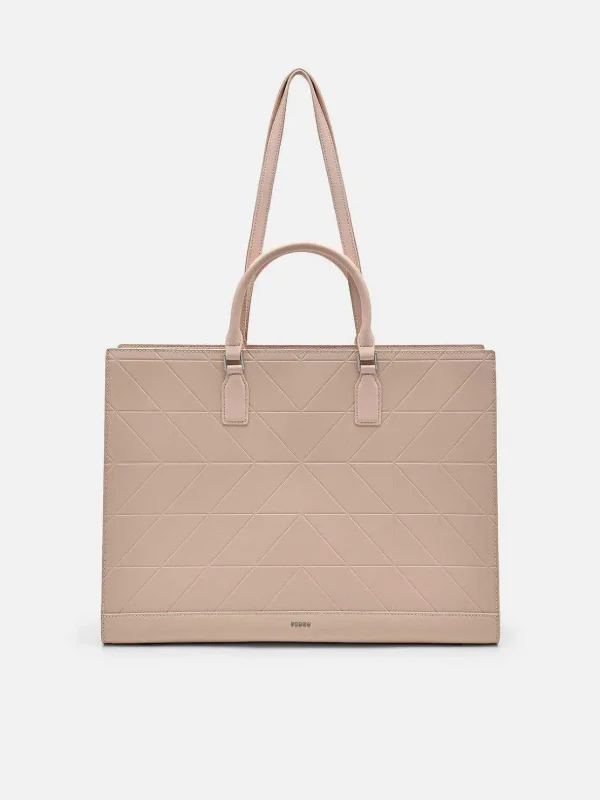pedro_studio_leather_pixe_3.webp Studio Leather Pixel Tote Bag<PEDRO Online