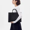 pedro_studio_leather_pixe_5-1.webp Studio Leather Pixel Tote Bag<PEDRO Store