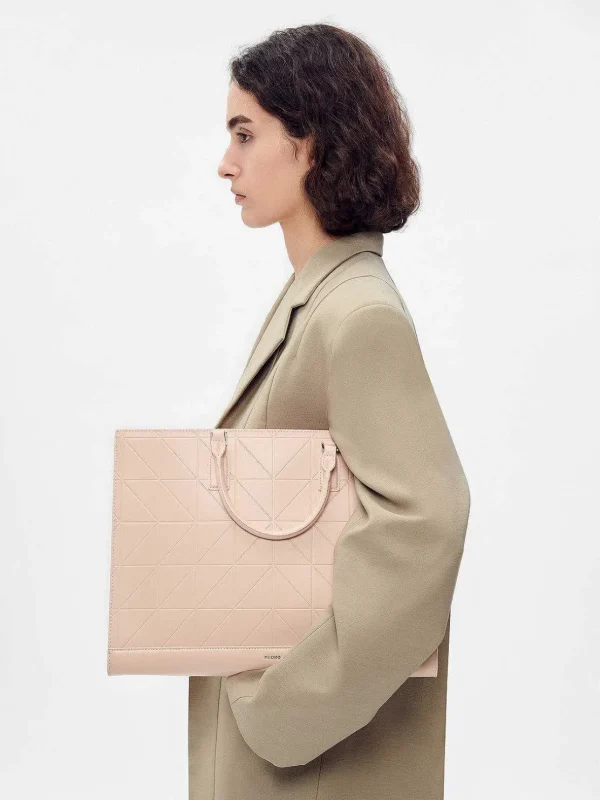 pedro_studio_leather_pixe_5.webp Studio Leather Pixel Tote Bag<PEDRO Online