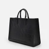 pedro_studio_leather_pixe_6-1.webp Studio Leather Pixel Tote Bag<PEDRO Store