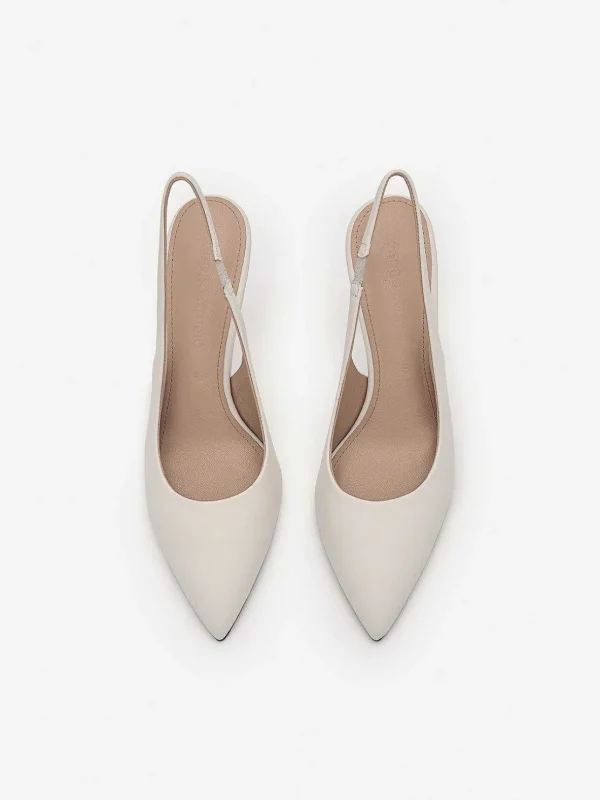Studio Liza Leather Slingback Pumps<PEDRO Outlet