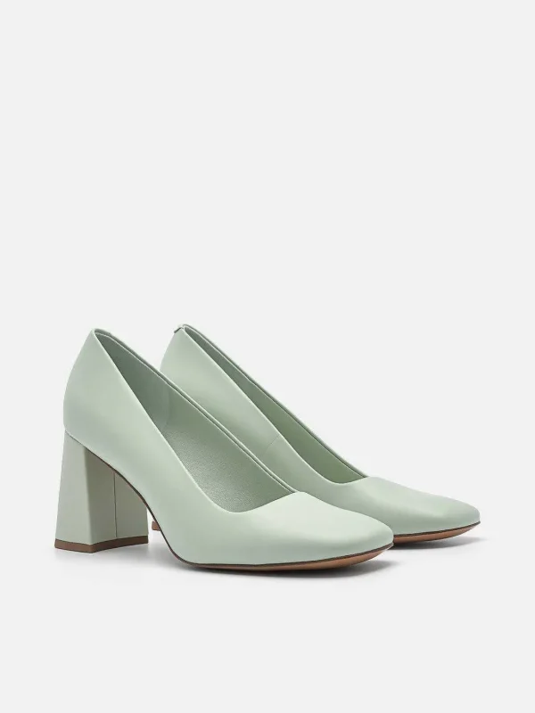 pedro_studio_marie_leathe_1-2.webp Studio Marie Leather Heel Pumps<PEDRO Online