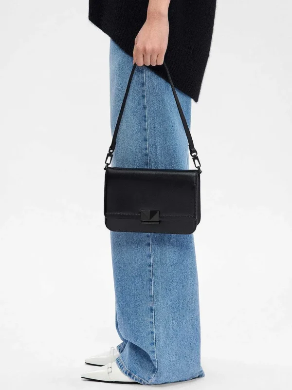 pedro_studio_pixel_leathe_6-1.webp Studio Pixel Leather Shoulder Bag<PEDRO Flash Sale