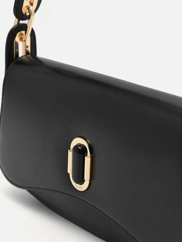 pedro_studio_rift_leather_1-2.webp Studio Rift Leather Shoulder Bag<PEDRO Online