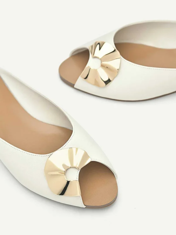 Peep Toe Slip Ons<PEDRO Cheap