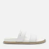 Re Recycled Leather Slide Sandals<PEDRO New