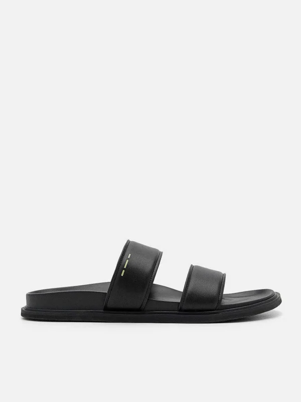 Re Recycled Leather Slide Sandals<PEDRO Sale