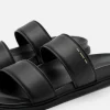 Re Recycled Leather Slide Sandals<PEDRO Sale