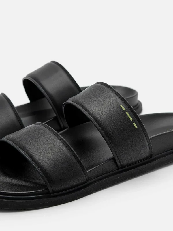 Re Recycled Leather Slide Sandals<PEDRO Sale