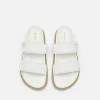 Re Recycled Leather Slide Sandals<PEDRO New